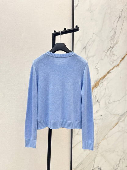 DIOR 25S ROUND-NECK CARDIGAN 540