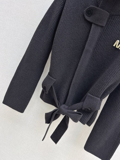 MAX MARA 25S STAND COLLAR CARDIGAN COAT 036