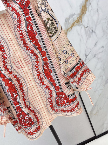 HERMES 25S SILK SHIRT 453