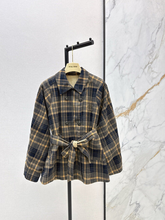 MIUMIU LONG REVERSIBLE COAT STYLE 747