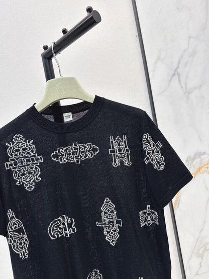 HERMES 25S CREW NECK T-SHIRT 423