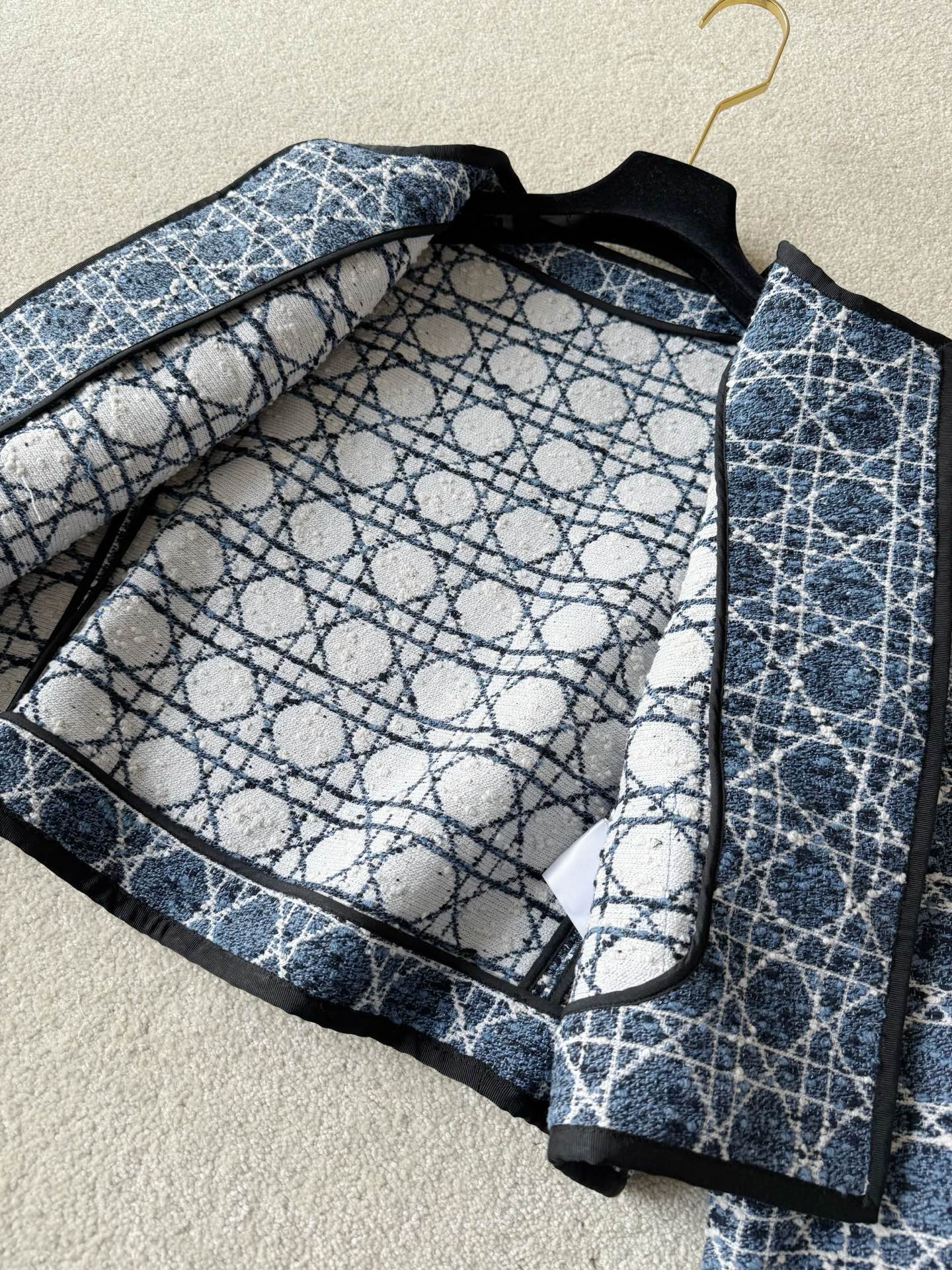 DIOR 25S CANNAGE CROPPED JACKET STYLE 056