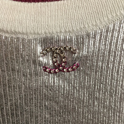 CHANEL 26S SHORT-SLEEVE KNIT TOP 849