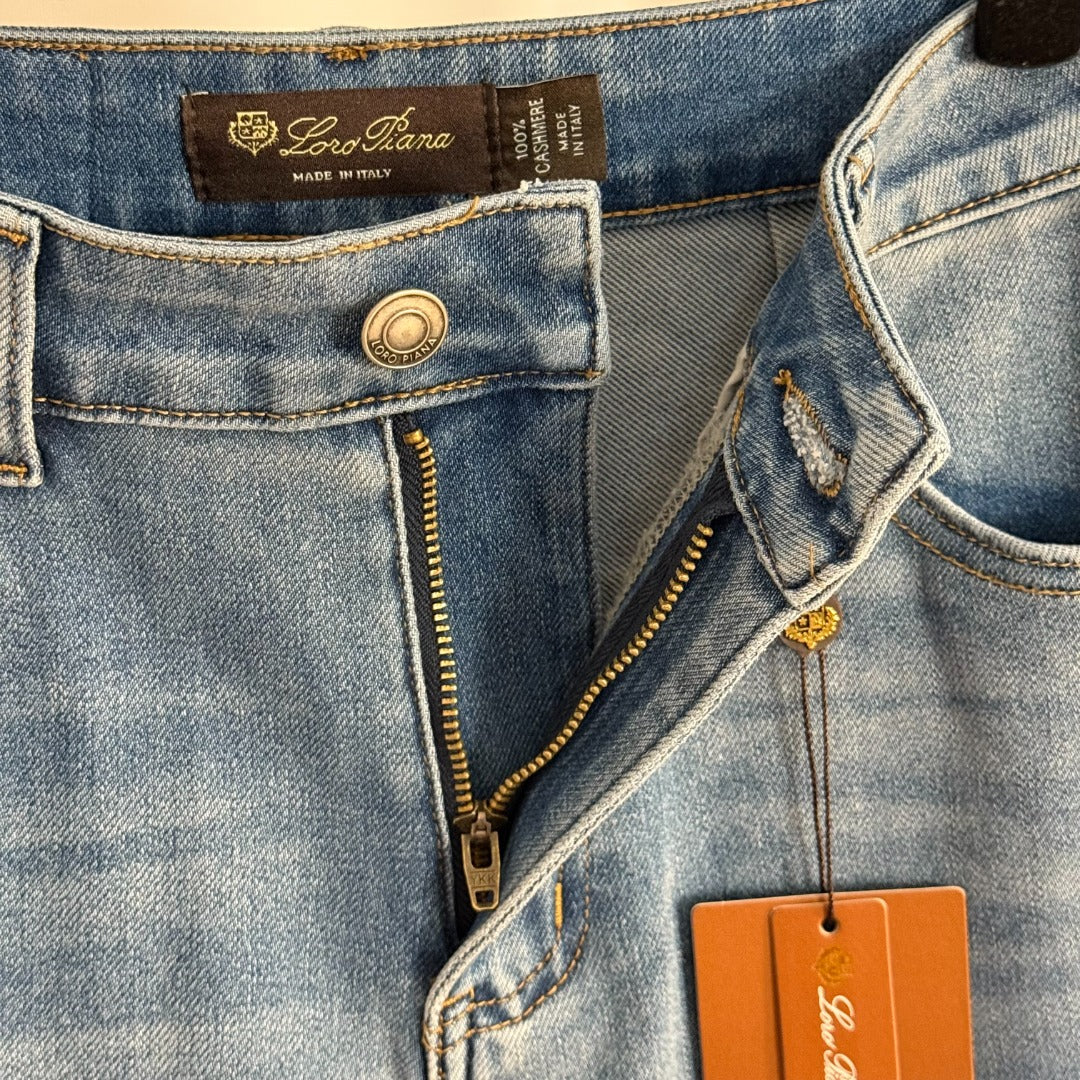LP HIGH-WAISTED DENIM PANTS STYLE 15