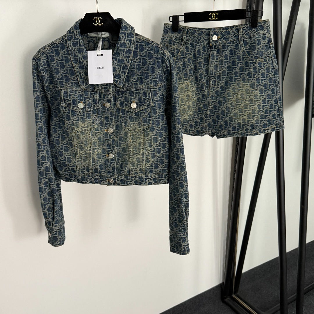 DIOR 25S DENIM SET STYLE 003