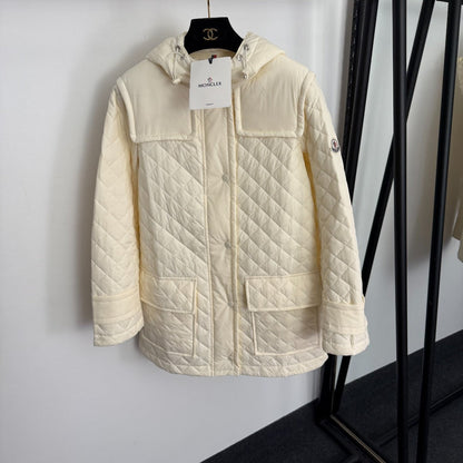 MONCLER 25S HOODED COAT 465