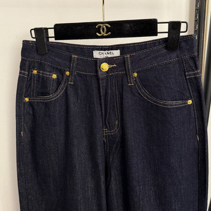 CHANEL 25S HIGH-WAISTED SKINNY JEANS 565