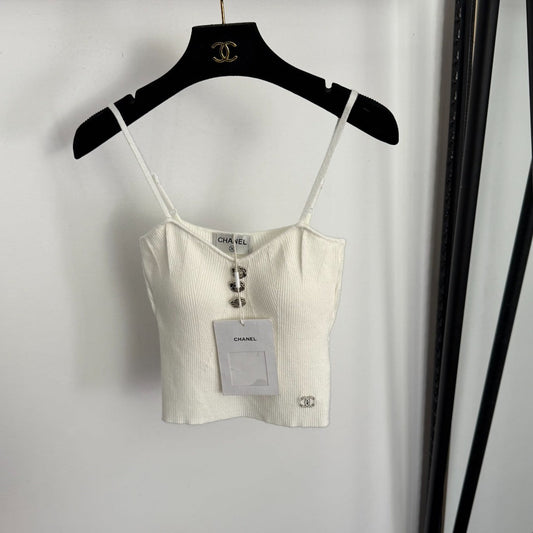 CHANEL 25S SPAGHETTI STRAP TOP 559