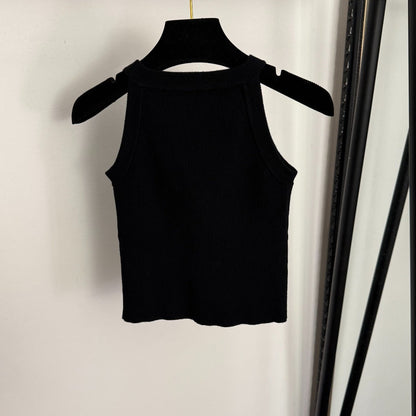 CHANEL 25S HALTER NECK TOP 557