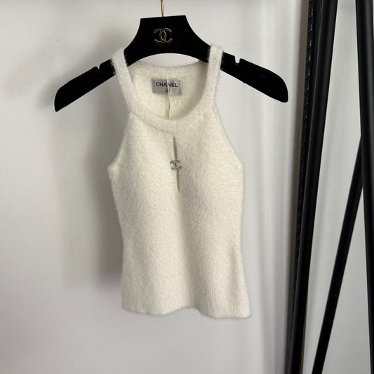 CHANEL 25S HALTER NECK TOP 554