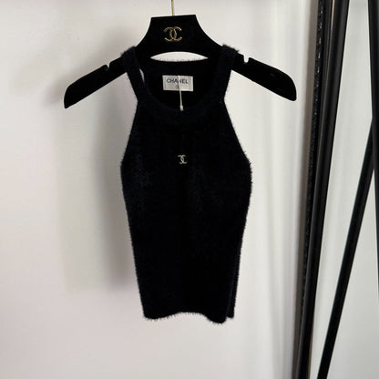 CHANEL 25S HALTER NECK TOP 555