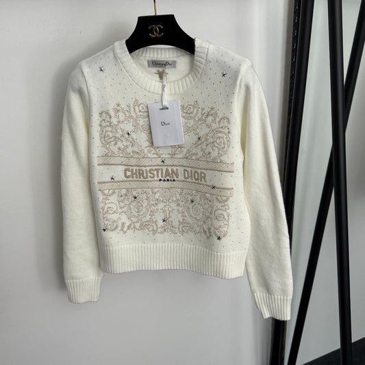 DIOR 25S LONG-SLEEVE SWEATER 659