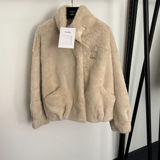 CHANEL 26S FOX FUR JACKET 765