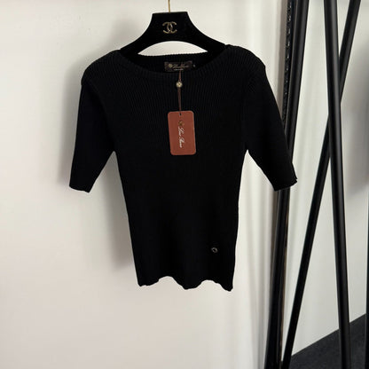 LP 26S SHORT-SLEEVE KNITTED SWEATER 555