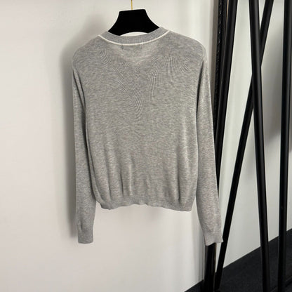 LP 26S LONG-SLEEVE V-NECK CARDIGAN 536
