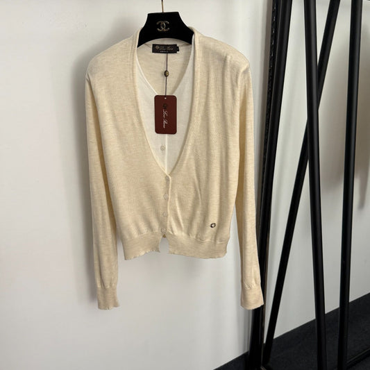 LP 26S LONG-SLEEVE V-NECK CARDIGAN 534