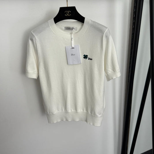 DIOR 26S SHORT-SLEEVE KNIT SWEATER 894