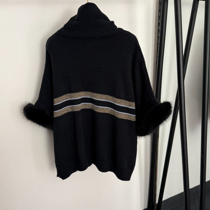 DIOR 26S SHORT SLEEVE HIGH NECK KNIT SWEATER 995