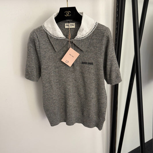 MIUMIU 26S POLO SHIRT 1012