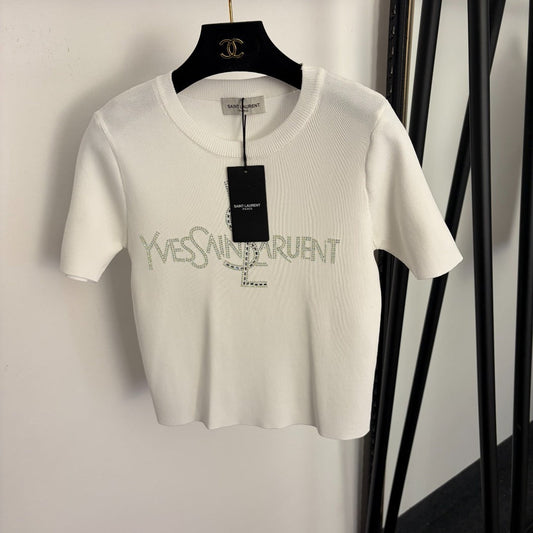 YSL 26S SHORT SLEEVED KNIT SHIRT 258