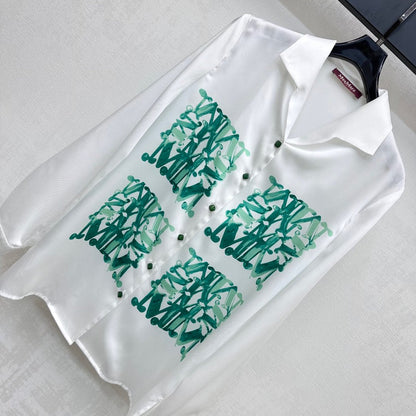 MAXMA 25S LONG-SLEEVE PRINTED SHIRT 264628