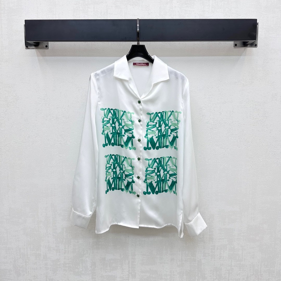MAXMA 25S LONG-SLEEVE PRINTED SHIRT 264628