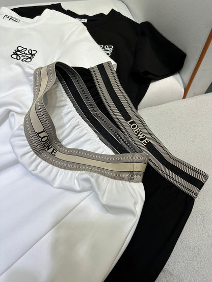 Loewe 25 Logo Embroidery Set Cotton