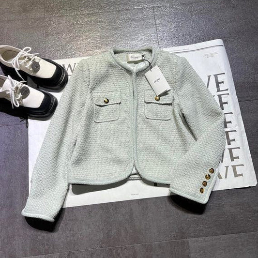 CELINE 25S SHORT KNIT JACKET 0075