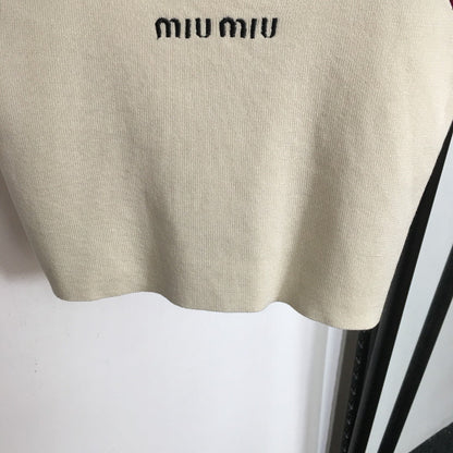 MIUMIU 26S KNITTED CAMISOLE TOP 888